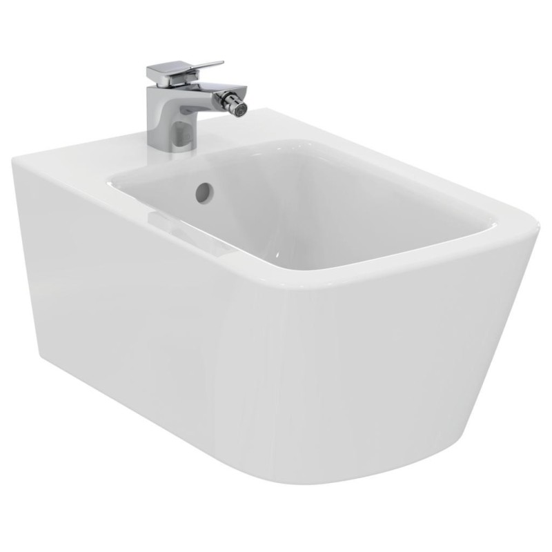 IDEAL STANDARD BLEND CUBE BIDET SOSPESO BIANCO OPACO