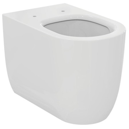 IDEAL STANDARD BLEND CURVE VASO A TERRA FILO PARETE AQUABLADE BIANCO OPACO