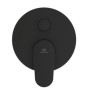 IDEAL STANDARD CERAFINE O MISCELATORE AD INCASSO PER VASCA/DOCCIA NERO OPACO