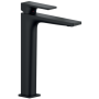 NOBILI SEVEN HIGH BASIN MIXER WITH CLICK-CLACK WASTE MATTE BLACK