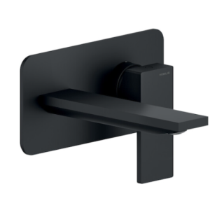 NOBILI SEVEN WALL-MOUNTED BASIN MIXER L. 15 CM MATTE BLACK