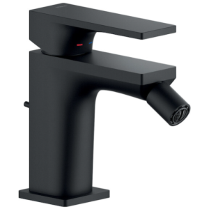 NOBILI SEVEN BIDET MIXER WITH AUTOMATIC DRAIN MATTE BLACK