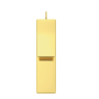 IDEAL STANDARD CONCA MISCELATORE LAVABO MONOCOMANDO BRUSHED GOLD