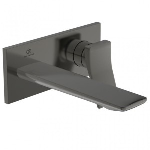 IDEAL STANDARD CONCA MISCELATORE LAVABO MONOCOMANDO A PARETE 180MM MAGNETIC GREY