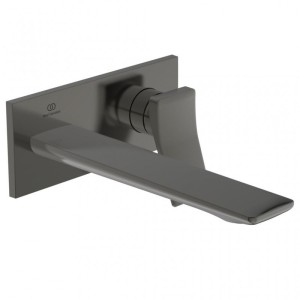 IDEAL STANDARD CONCA SINGLE-LEVER WALL-MOUNTED BASIN MIXER 220 MM MAGNETIC GREY
