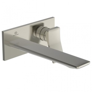 IDEAL STANDARD CONCA MISCELATORE LAVABO MONOCOMANDO A PARETE 220 MM SILVER STORM