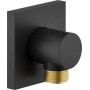 NOBILI NOBILI SQUARE WATER OUTLET MATTE BLACK