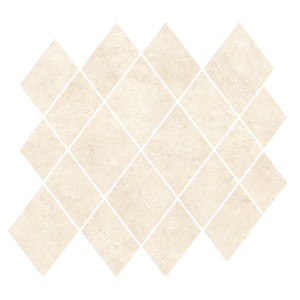 RAGNO CERAMICHE REALSTONE ARGENT AVORIO RHOMBUS MOSAIC