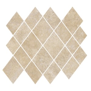 RAGNO CERAMICHE REALSTONE ARGENT MIELE MOSAIC RHOMBS