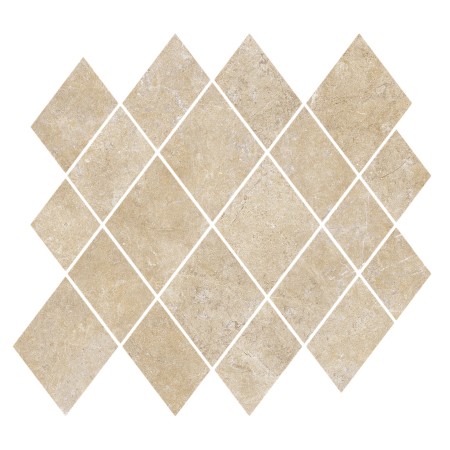 RAGNO CERAMICHE REALSTONE ARGENT MIELE MOSAIC RHOMBS