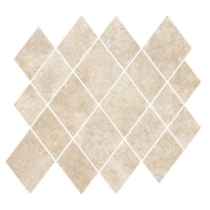 RAGNO CERAMICHE REALSTONE ARGENT SABBIA RHOMBUS MOSAIC