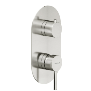 NOBILI ACQUERELLI BUILT-IN SHOWER MIXER WITH 2-WAY STAINLESS STEEL