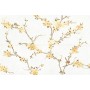 RAGNO CERAMICHE MIXED DECORO FIORE DI PESCO TOUCH BIANCO 40X120 RECT