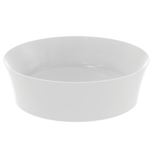 IDEAL STANDARD IPALYSS LAVABO ULTRASOTTILE TONDO 400X400 MM DA APPOGGIO BIANCO SETA