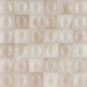 RAGNO CERAMICHE GLEEZE BEIGE STRUTTURA EGG 3D GLOSSY 10X10