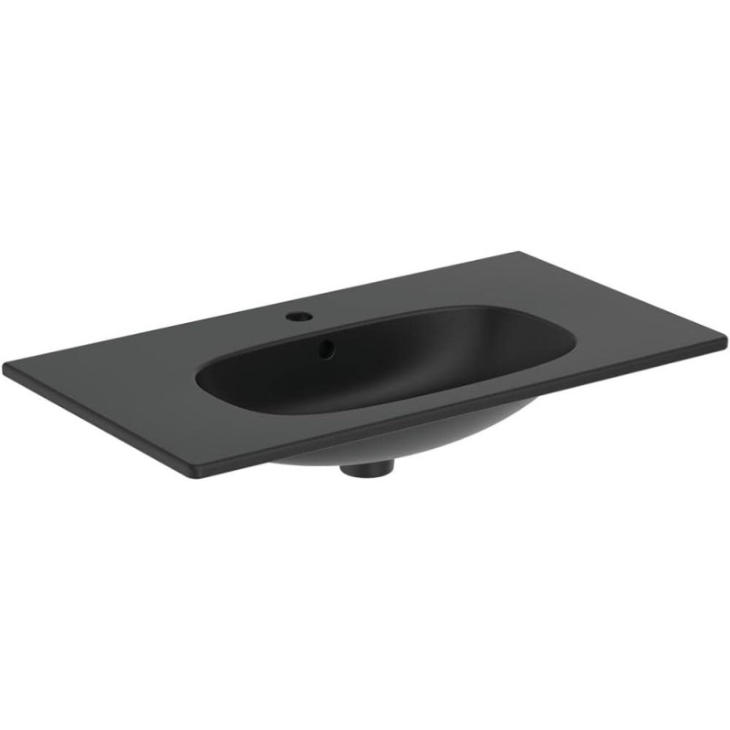 IDEAL STANDARD TESI LAVABO TOP 800MM NERO SETA