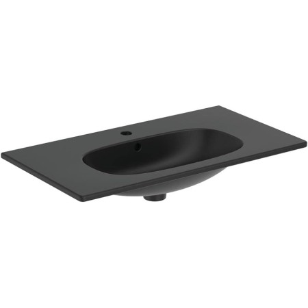 IDEAL STANDARD TESI LAVABO TOP 800MM NERO SETA