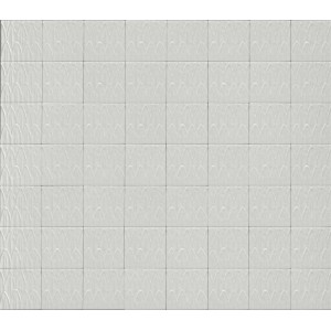 RAGNO CERAMICHE SOL BIANCO GLOSSY STRUTTURA FOGLIA 3D 15X15