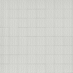 RAGNO CERAMICHE SOL BIANCO GLOSSY STRUTTURA PIUMA 3D 15X15