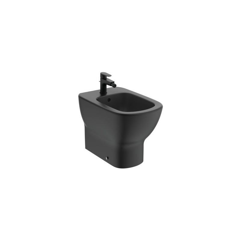 IDEAL STANDARD ESI BIDET FILO PARETE NERO OPACO