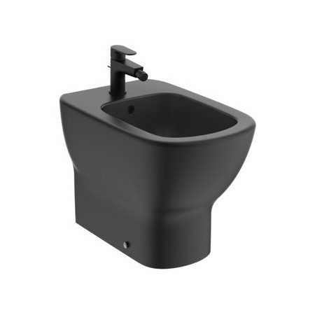 IDEAL STANDARD ESI BIDET FILO PARETE NERO OPACO