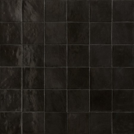 RAGNO CERAMICHE MELANGE NERO GLOSSY 10X10