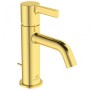 IDEAL STANDARD JOY SINGLE-LEVER BASIN MIXER TAP DECK-MOUNTED BRUSHED GOLD