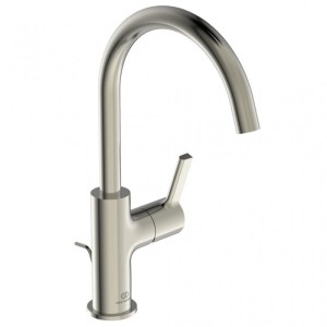 IDEAL STANDARD JOY LAVABO MISCELATORE MONOCOMANDO A BOCCA ALTA SILVER STORM