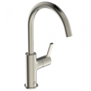 IDEAL STANDARD JOY LAVABO MISCELATORE MONOCOMANDO A BOCCA ALTA S/SCARICO SILVER STORM