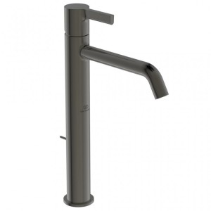 IDEAL STANDARD JOY SINGLE-LEVER BASIN MIXER TAP FOR COUNTERTOP IN MAGNETIC GREY