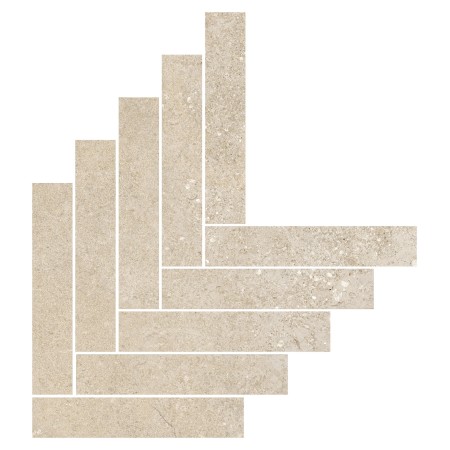 RAGNO CERAMICHE KALKSTONE SAND MOSAICO FRECCIA 44.9X61.6