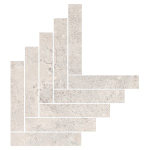 RAGNO CERAMICHE KALKSTONE WHITE MOSAICO FRECCIA 44,9X61,6