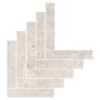RAGNO CERAMICHE KALKSTONE WHITE MOSAICO FRECCIA 44,9X61,6