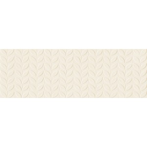 RAGNO CERAMICHE VIDA BEIGE STRUTTURA FOGLIA 3D 30X90 RET