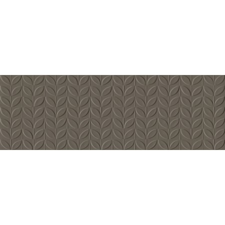 RAGNO CERAMICHE VIDA FANGO STRUTTURA FOGLIA 3D 30X90 RECT