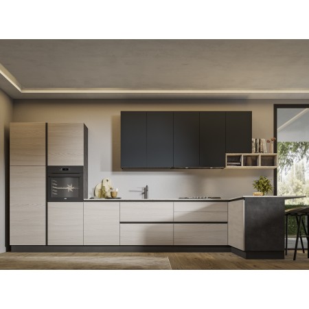 ARREX ARREX PRAGA Composition CORNER-2 Groove FINISH OKOBO ICEBERG