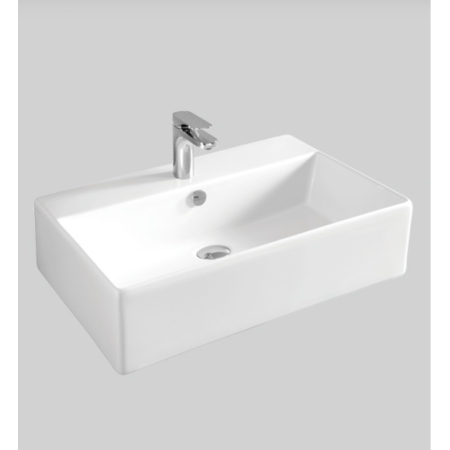 ARTCERAM SRL QUADRO LAVABO SOSPESO APPOGGIO 65X48 BIANCO