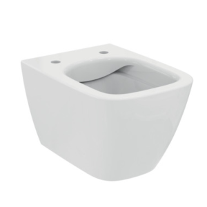 IDEAL STANDARD ILIFE S WALL-HUNG TOILET RIMLS+ GLOSSY WHITE