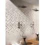 RAGNO CERAMICHE TERRACRUDA MOSAICO LISCA DI PESCE LUCE 33.2X33.2