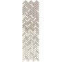 RAGNO CERAMICHE TERRACRUDA MOSAICO DEGRADE' CALCE/LUCE 33.2X128.8