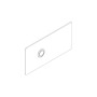 AQUAELITE ROCK SOFFIONE INCASSO A CONTROSOFFITTO 550X400MM 3 FUNZIONI SF009 B