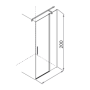 HINGED SIDE x ICARO HINGED CORNER PLUS+FIXED