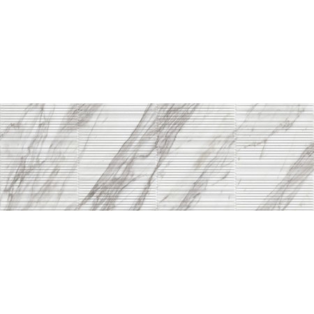 FABULA WALL CALACATTA STRUTTURA 3D GENTLE MATT 33X100 RETT.
