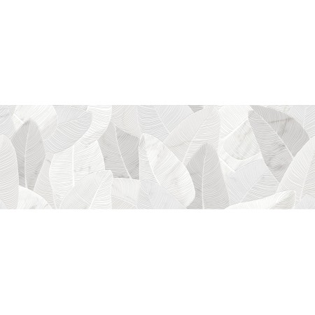 FABULA WALL DECORO GLAM BIANCO TOUCH 33X100 RETT.