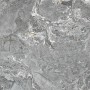 TAVOLO ATRIUM KERAMIK PREMIUM ROUND 160X73,5H BASE CRISTALLO SPECCHIATO COUTURE BRONZO - PROFILO BRUSHED GREY