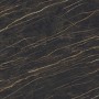 TAVOLO ATRIUM KER-WOOD ROUND Ø180x74,5H - BRONZO/ROVERE