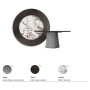 TAVOLO ATRIUM KER-WOOD ROUND Ø180x74,5H - FUME/ROVERE