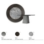TAVOLO ATRIUM KER-WOOD ROUND Ø180x74,5H - FUME/ROVERE