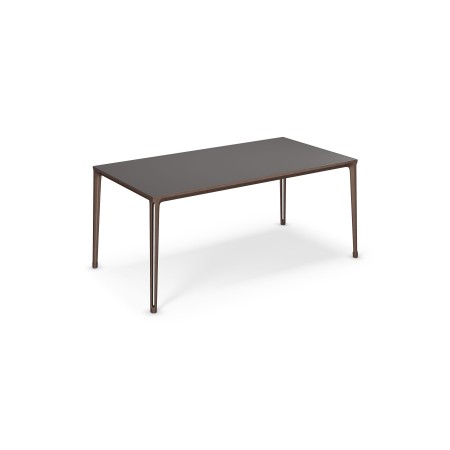 TAVOLO BOULEVARD 180X90X75H - BASE BRONZO