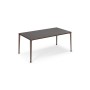 TAVOLO BOULEVARD 180X90X75H - BASE BRONZO
